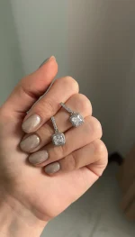 گوشواره طرح جواهرکد 08 - تصویر 3