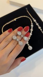سرویس طرح جواهر گلبرگ و اشک - تصویر 2