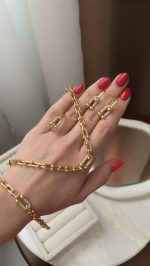 سرویس کامل تیفانی وسط نگین - تصویر 4