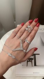 سرویس مجلسی طرح برگ و نگین مربع